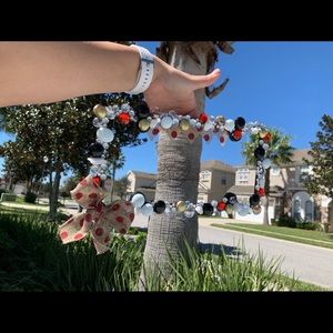 Handmade license plate frame